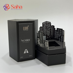 Art Paper Custom Logo Board Recycle Materials Matt Lamination Offset Printing Handmade Bio-degradable Rigid <b>Boxes</b> - Product Image 3