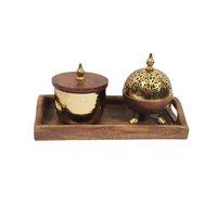 Support de brûleur dernière conception couleur blanche brûleur Bakhoor d'excellente qualité utilisé à la main pour la décoration de table à la maison à bon prix