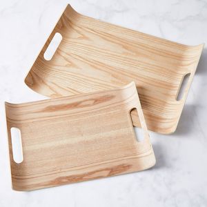 Tabla de cortar de madera de acacia con asa, tabla de cortar de queso duradera de alta calidad - Product Image 6