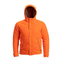 Veste de chasse orange à motif personnalisé pour homme, imperméable, softshell, multi-poches, isolée