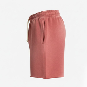 Shorts de hombre estilo vintage multicolor con efecto desgastado a la venta, shorts de hombre con efecto desgastado bordados personalizados de alta calidad con MOQ bajo. - Product Image 3