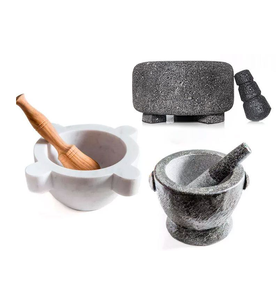 Luxury Hand Engraved Black Antique Marble Mortar and Pestle Spices and <b>Herbs</b> Grind Handmade Made in India - Product Image 5