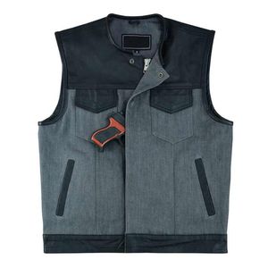 Chaqueta de Motociclista de Piel de Oveja Genuina de Alta Calidad, Talla Grande, Resistente al Viento, Ecológica, con Bolsillos con Cremallera, Botones y Colores Personalizados - Product Image 1