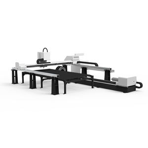 Nueva máquina de corte por láser de fibra portátil 2000W 3000W Tubo de hoja de metal de doble propósito Corte de tubo cuadrado redondo - Product Image 5