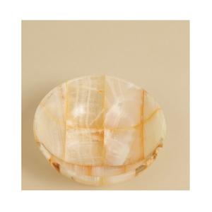 Bol de service en résine fait à la main effet marbre brillant look élégant adapté aux collations salades fruits ou décoration intérieure - Product Image 2