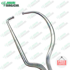 Hasni Surgical Manual Orthopedic Instrument Half <b>Ring</b> Forceps with Ball German Stainless Steel CE ISO Approved 1 Year Warranty - Product Image 5