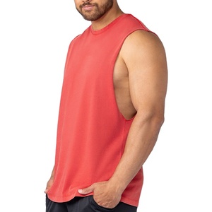 Camiseta Deportiva Transpirable de Secado Rápido para Hombre, para Gimnasio, Running, Yoga, Elástica, de Color Sólido, Estilo Vintage, Cuello Redondo, Corte Recto - Product Image 2