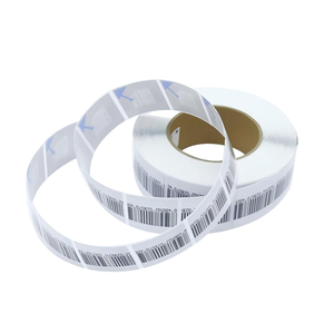 Etiqueta de Seguridad RF EAS U9/R6 Anti-Robo Estándar ISO de 8.2MHz, Etiqueta Adhesiva con Código de Barras para Supermercados y Bibliotecas - Product Image 3
