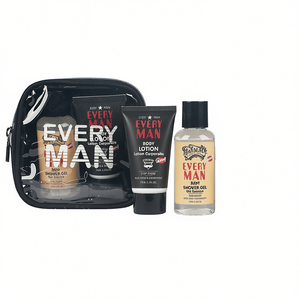 Ensemble de soins de la peau pour homme, sac de toilette pratique pour homme - Product Image 2