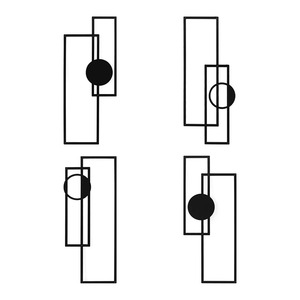 Décoration murale florale en métal pour la maison Sculpture en fer faite à la main élégant salon chambre panneau d'accent intérieur - Product Image 1