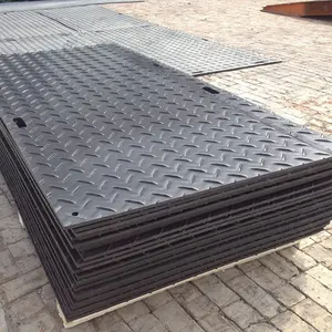 Resistenza ai raggi UV 4 x8ft HDPE protezione tappetino per pavimenti costruzione in plastica composita tappetini per copertura del terreno prezzo