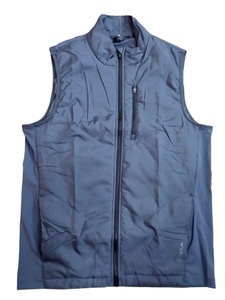 Conceptions personnalisées hiver hommes imperméable fermeture éclair polaire sans manches vêtements d'extérieur décontractés gilet vestes - Product Image 2