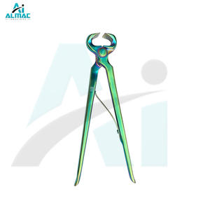 ALMAC Factory Direct Portable One-Hand Hoof Nipper Instrumentos quirúrgicos de acero inoxidable reutilizables Premium CE ISO Certified - Product Image 4