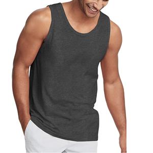 Muscle Man Top Gilet sans manches Logo personnalisé pour hommes Workout Sport Wear Men Fitness Gym Tank Tops - Product Image 1