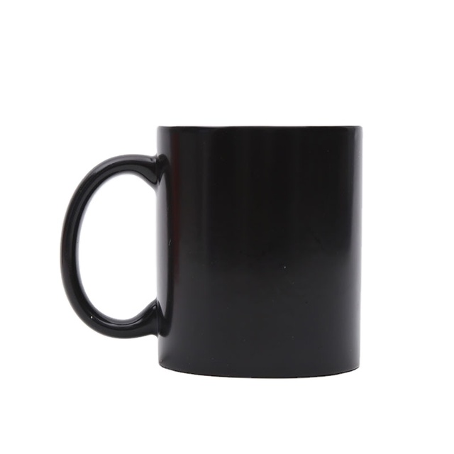 DDP Customized Logo Sublimation Heat Transfer Printing Design Color Changing Heat Sensitive Color Changing Magic Ceramic Mugs