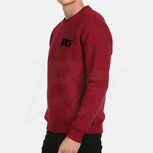 เสื้อสเวตเชิ้ตผู้ชายสไตล์เทรนดี้ ผ้าฝ้าย 100% ระบายอากาศได้ดี เป็นมิตรกับสิ่งแวดล้อม เสื้อผ้าแฟชั่นฤดูหนาว แห้งเร็ว - Product Image 4