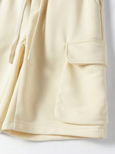 Utilitaire de haute qualité 100% coton plusieurs poches en gros Cargo Shorts lâche pour hommes logo personnalisé coton Cargo Shorts - Product Image 3