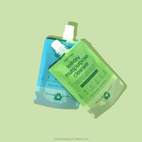 Sac à eau personnalisé de 100ml 125ml 300ml 500ml Sac à bec liquide Sac d'emballage Pochette à bec verseur pour jus de boisson gazeuse debout