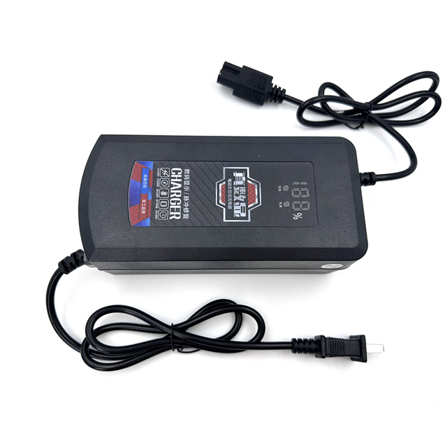 8A 48V New Design E-bike Battery Charger 480W SCP Pulse Repairer PD3.1 AC/DC Port OTP Fireproof Protection Charging Adapter