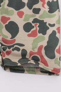 Cómodo y elegante mameluco Jonjon para niños, traje de una pieza de algodón para bebés con bordado cruzado de camuflaje, vestido Your Little One - Product Image 4