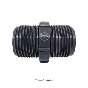 Connecteur fileté mâle à Double mamelon en PVC écologique de haute qualité 1 pouce | Raccord de tuyau pingouin pour réservoir d'eau plomberie 10 bars - Product Image 1