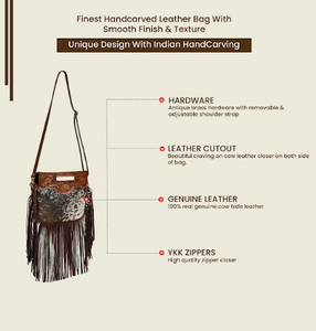 กระเป๋าหนังวัวสะพายข้างแบบไหล่เดียว ดีไซน์สวยเก๋ สำหรับผู้หญิง ราคาสมเหตุสมผล - Product Image 5