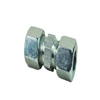 Union de raccord de tube de compression de haute qualité Adaptateur de couplage droit de tube de 3/8"