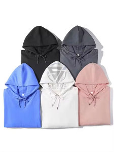 Vente en gros de sweat-shirts personnalisés pour hommes, avec logo, en molleton 100% coton biologique épais, avec poche, anti-boulochage, respirant, haute qualité, sans cordon - Product Image 6