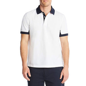 Polo de algodón con logotipo personalizado para hombre, camiseta de golf, Polo cómodo de manga corta para publicidad, uniformes o eventos - Product Image 5