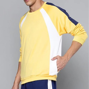 Sweat-shirt à col rond en molleton surdimensionné pour homme, en coton de haute qualité, 380 grammes, style streetwear, épaules tombantes, vente en gros - Product Image 2