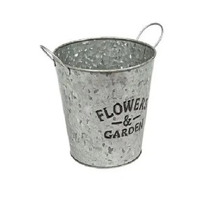 Jardinière murale circulaire en métal, jardinière de jardin entièrement galvanisée, jardinière murale suspendue en fer au meilleur prix du marché - Product Image 5