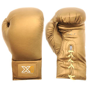 Guante de boxeo de cuero elegante de calidad premium a la moda con color personalizado Nuevo diseño Tamaños 8oz y 12oz - Product Image 1