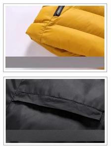 Abrigo acolchado frontal de camuflaje de moda para exteriores unisex, abrigo grueso de invierno cálido con capucha y logotipo personalizado, ropa de abrigo resistente - Product Image 3