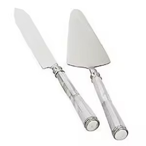 Nuevo diseño, juego de servidor de pastel de Metal dorado con mango de mármol, postre elegante, vajilla Premium para bodas, cumpleaños y fiestas - Product Image 2