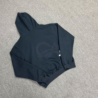 Sweat-shirts à capuche surdimensionnés pour hommes, en coton 100% écologique, imperméables, pour l'hiver, avec impression de logo personnalisée