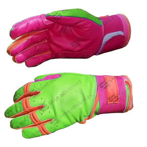 Nouveauté : Gants de frappeur de baseball professionnels personnalisés en cuir de vachette, légers, respirants et durables, à manchette longue, pour l'entraînement - Product Image 6