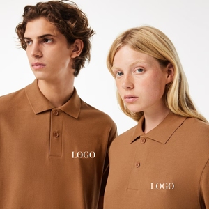 Haute qualité respirant homme été à manches courtes demi manches brodé hommes T-shirt T-shirt pour hommes Polo - Product Image 3