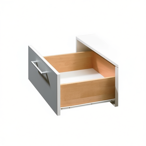 Hettich FR 402 <b>Roller</b> Guide Steel White 25 kg Stop Control Nominal Length 600 mm Drawer Length 600 mm Pack Cabinet Organizers - Product Image 3