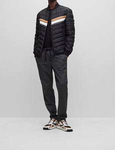 Chaqueta de Hombre con Cuello Alto, Abrigada, Nueva, al Mejor Precio al por Mayor, Chaqueta Acolchada Brillante para Hombre - Product Image 1