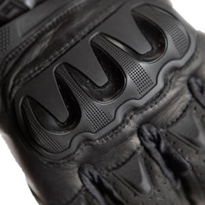 Gants de course en cuir pleine main de haute qualité, à écran tactile, avec fermeture à boucle, motif à pois, fabrication sur mesure, pour la salle de sport, avec une prise robuste - Product Image 4