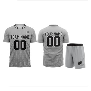 ชุดเสื้อฟุตบอลชุดเสื้อเจอร์ซีย์ฟุตบอลชุดเสื้อเจอร์ซีย์สั้นผลิตตามสั่ง - Product Image 1