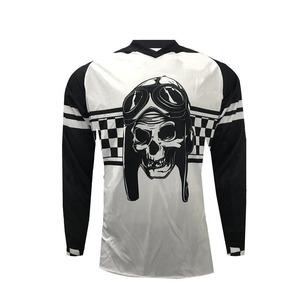 Meilleur maillot de course design pour garçons, matériau en polyester léger à sublimation, coupe-vent, pour motocross, manches complètes, grande taille - Product Image 1