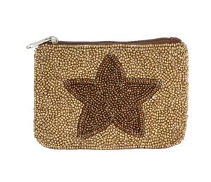 Beautiful Stylish Handmade High Quality Beaded <b>Square</b> Shape Coin Pouch Evening Embroidery Mini Zipper Bag Fancy Christmas - Product Image 6