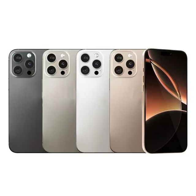 Wholesale Original Unlock 5G Smartphone 16Pro 16Promax Used Mobile Phones 128GB-256GB ROM LTE CDMA Cellular Screen Gaming