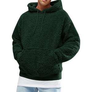 Autumn Winter Teenagers Unisex <b>Long</b> Knitted Puff Sleeve <b>Hoodie</b> Sweatshirt 100% Cotton Comfortable Custom Design Print England - Product Image 1