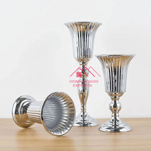 Affordable Luxury Silver & Gold Metal 1 Compartment Floral Design Golden <b>butterfly</b> Gingko Cutlery Holder <b>Table</b> Top Utensils - Product Image 1