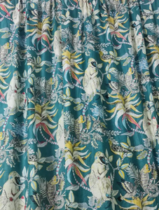 Rideau de porte de singe 100% coton imprimé sur mesure de luxe pour le salon - Product Image 2