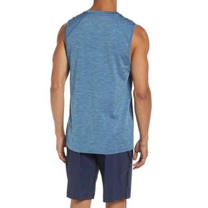 เสื้อกล้ามระบายอากาศได้ดีผ้าคอตตอน100% สำหรับผู้ชายเสื้อฟิตเนสพิมพ์ลาย XL - Product Image 2