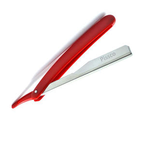 Couteau de rasage professionnel pour barbier, rasoir pliant pour salon de coiffure, fabriqué par Pissco Pakistan - Product Image 5