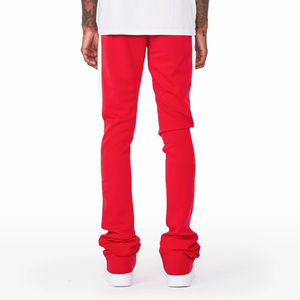 Offre spéciale, imprimé DTG personnalisé, pantalon de survêtement évasé décontracté pour hommes, pantalon évasé nouveau style délavé pour hommes - Product Image 4